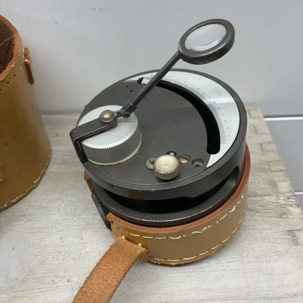 Francis Barker & Son EBS Small Craft Precision Sextant with Leather Case UK